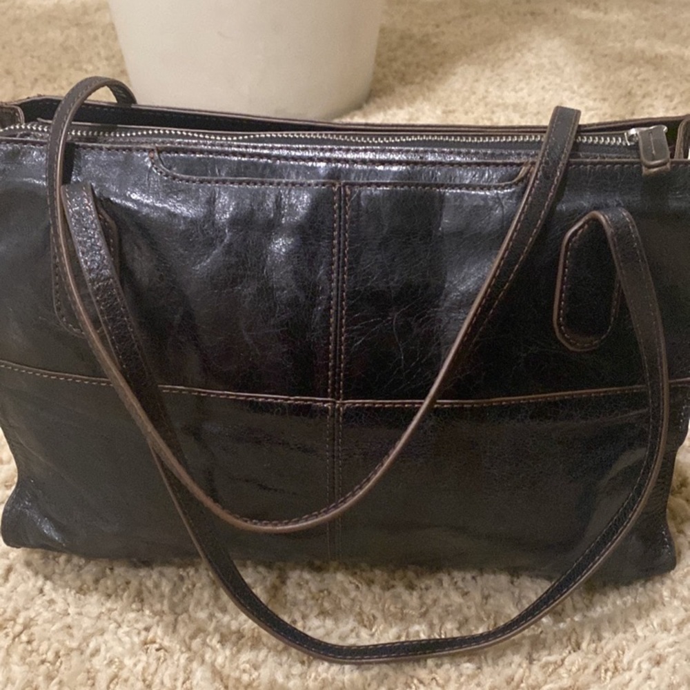 Hobo International Friar Black Leather Handbag